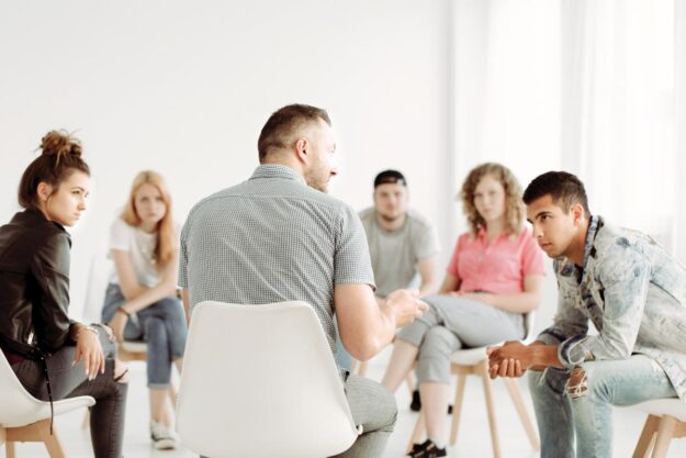 Counseling for Teens group of teens in counseling